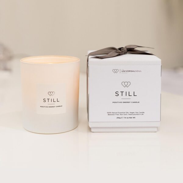 STILL Positive Energy Candle 30cl - Best Natural Candle - The Universal Soul Company
