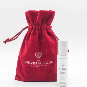 STILL – POSITIVE ENERGY PULSE POINT ROLLERBALL 10ML with velvet bag - The Universal Soul Company
