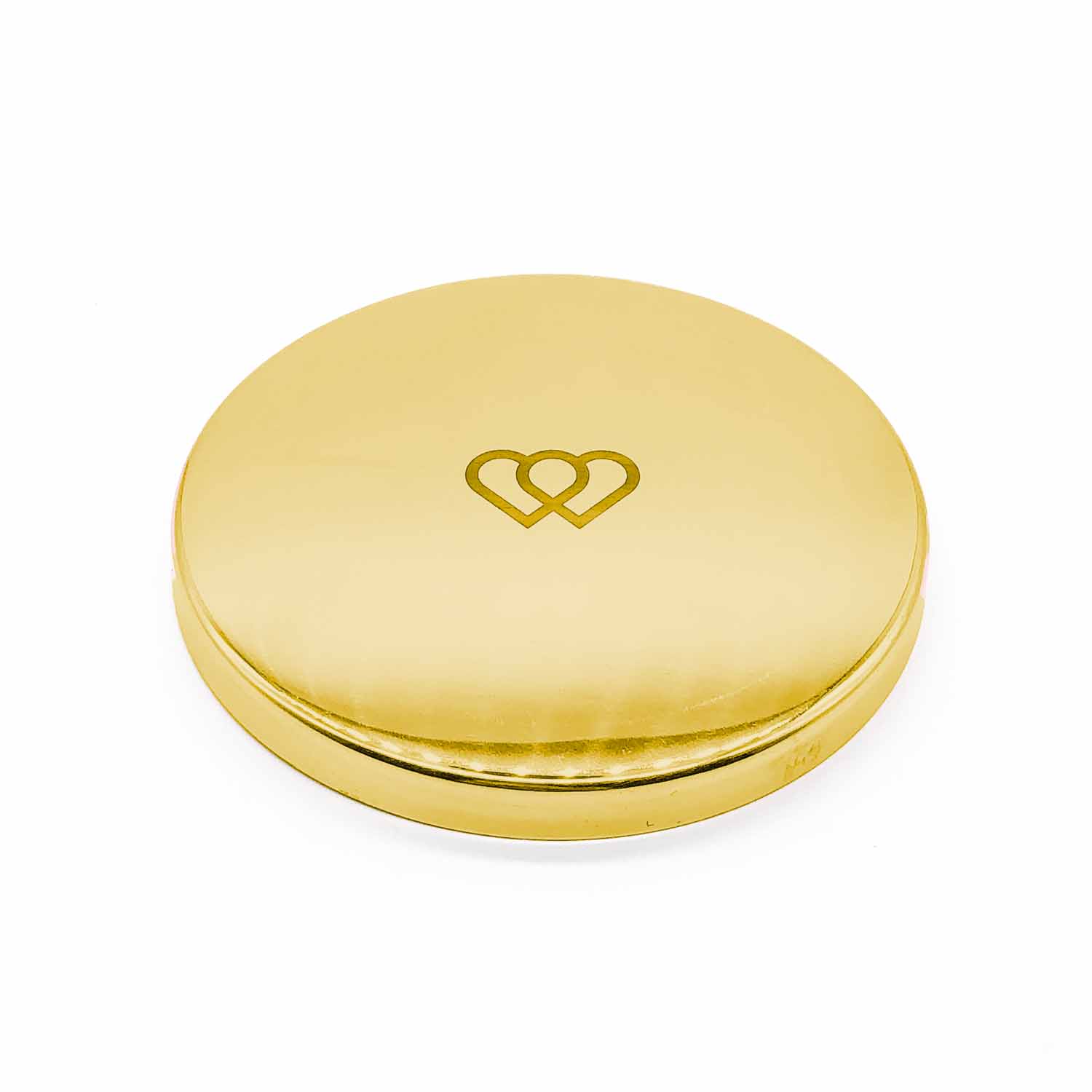 Hand engraved luxury gold metal lid 50cl 3 wicks - The Universal Soul Company